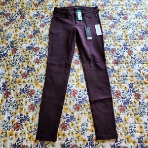 Liverpool Jacqueline Skinny Pant 2/26 Purple/Aubergine used